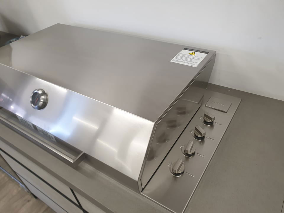 Artusi 316 SS Marine Grade Built In BBQ with 316 Hood