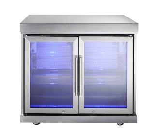 Masport Ambassador Kitchen Double Fridge Module - 552868
