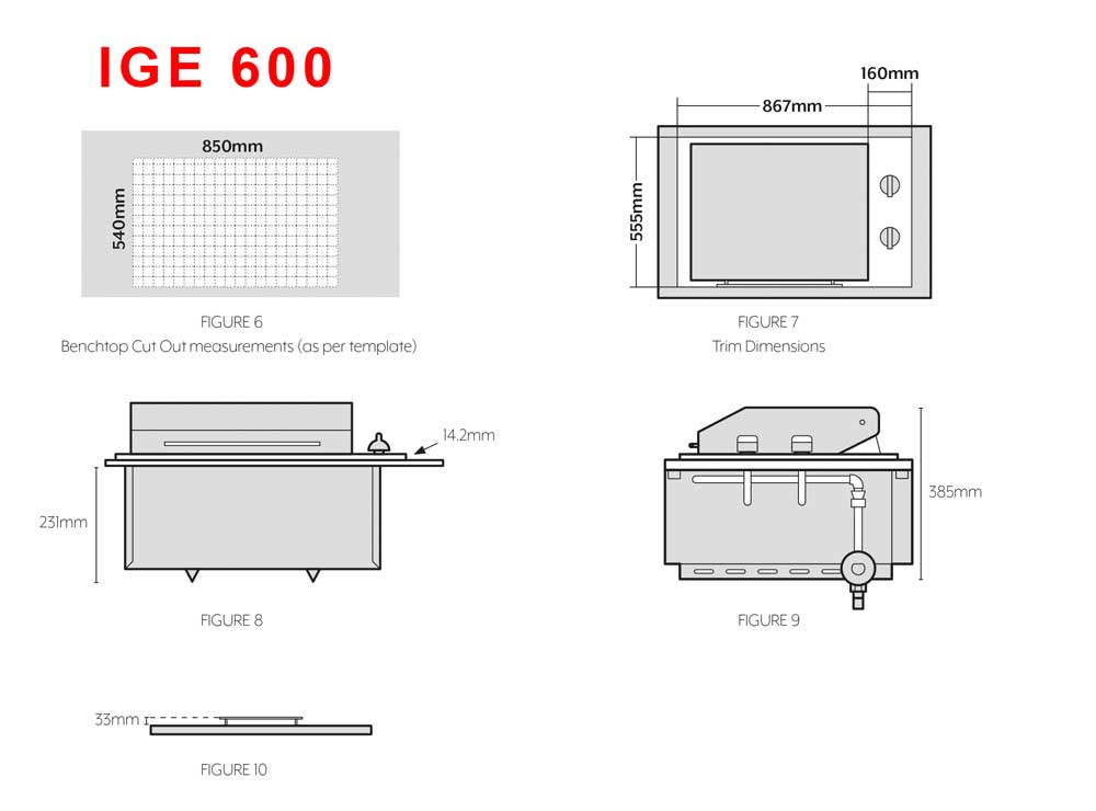Heatlie Island Gourmet Elite IGE600