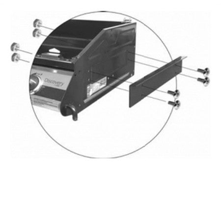 Beefeater Discovery 1100 Built In Brackets - Powder Coated