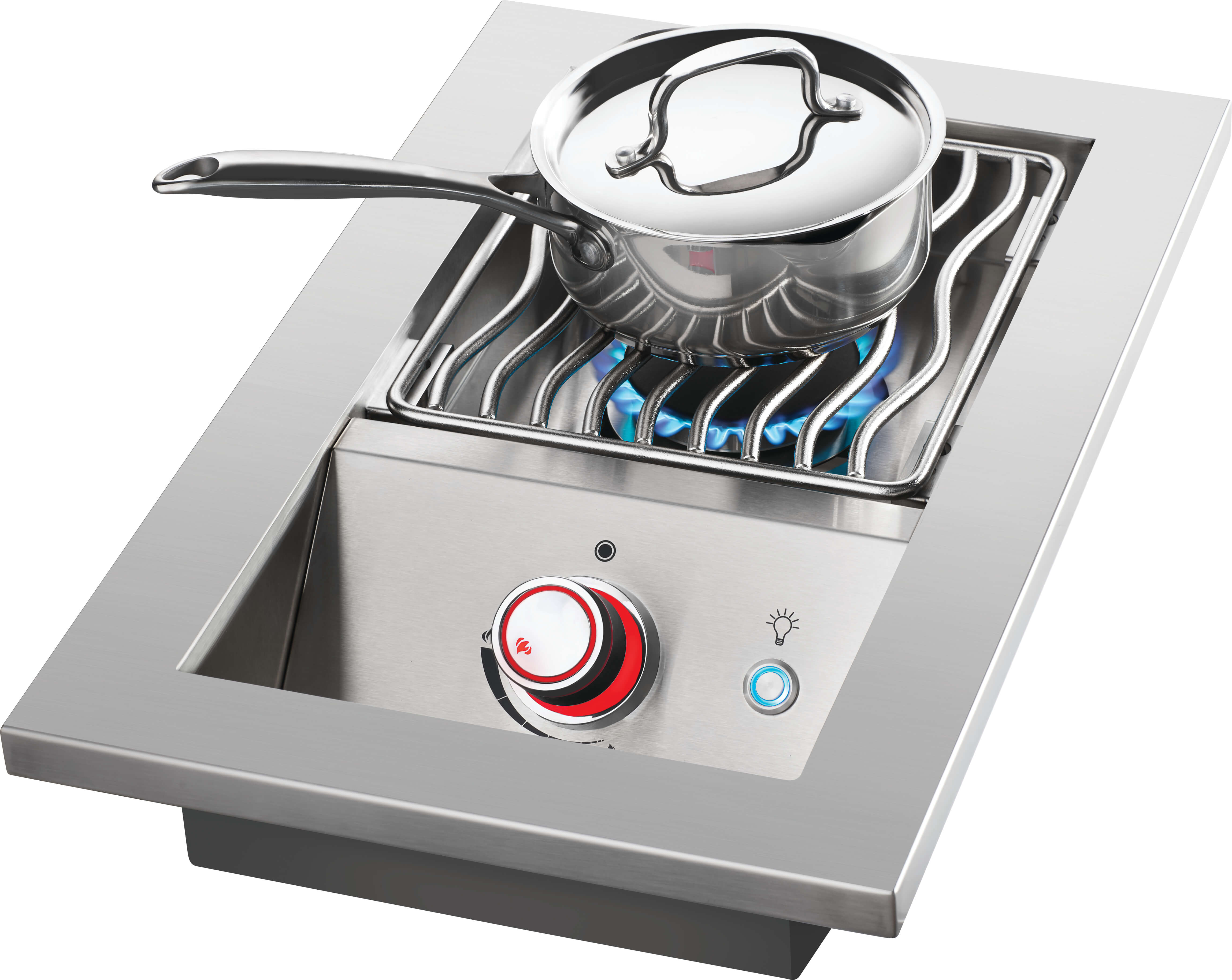 Napoleon Built in 700 Series Ring Side Burner with Stainless Steel Cover