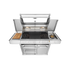 Beefeater 7000 Series Premium 5 Burner with Side Burner BBQ on Trolley