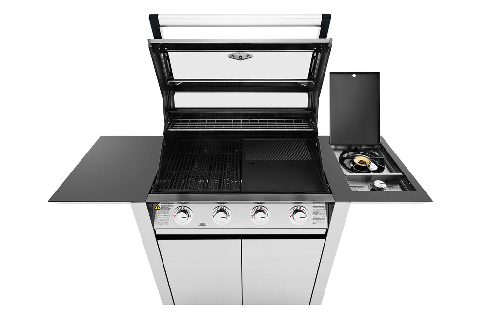 Beefeater 1600 Series Stainless Steel 4 Burner BBQ on Trolley
