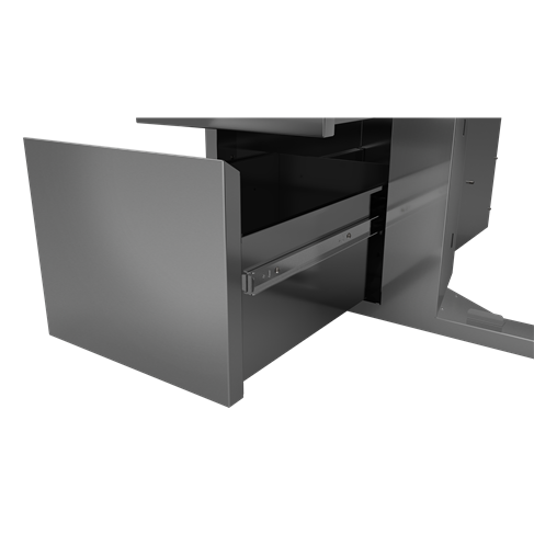 Beefeater Stainless Steel Single Cupboard Door with 2 Drawers