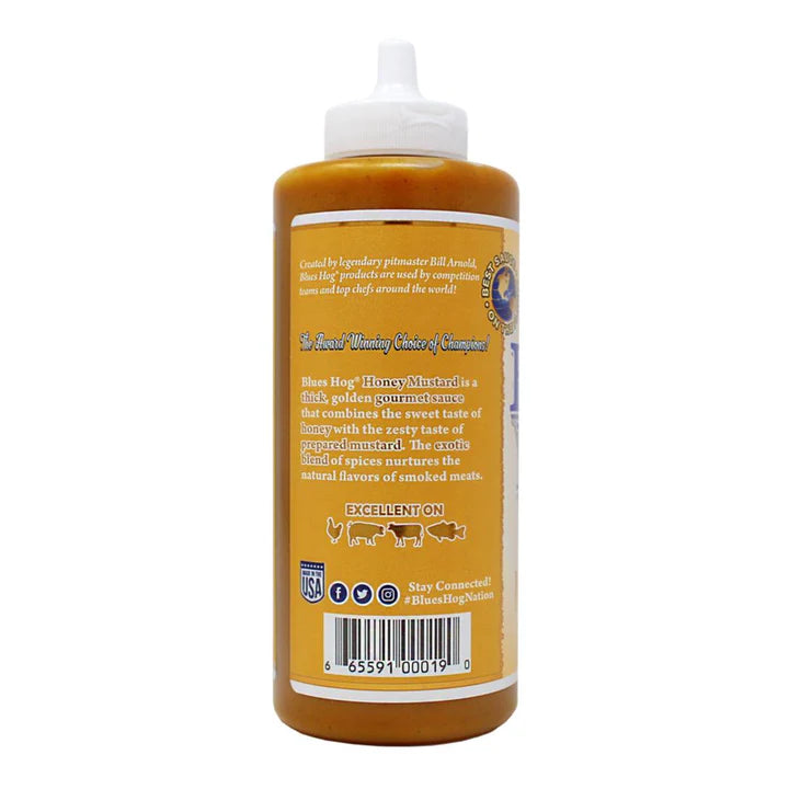 Blues Hog Honey Mustard Squeeze Bottle