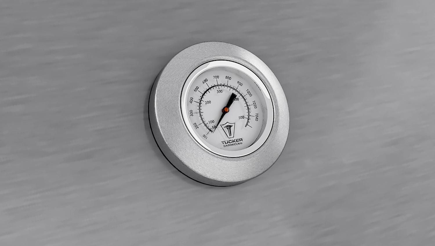 Tucker Charcoal Deluxe Pro Built-In BBQ Plus Wok Burner with Roasting Hood