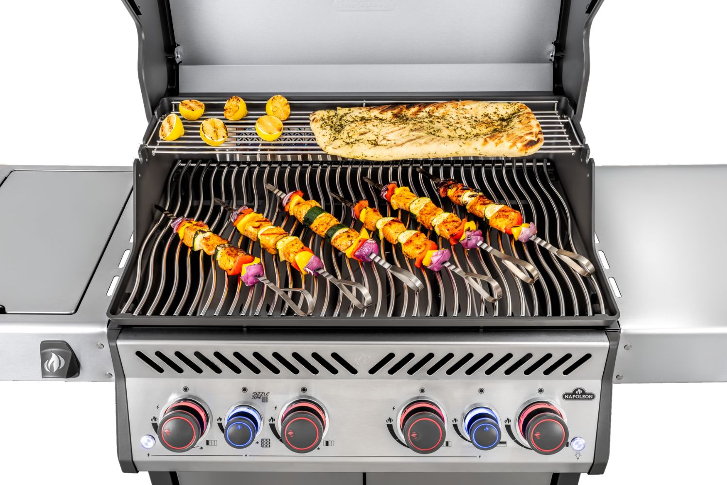 Napoleon Rogue Pro-S 525 SS 4 Burner BBQ with Infrared Sizzle Sideburner