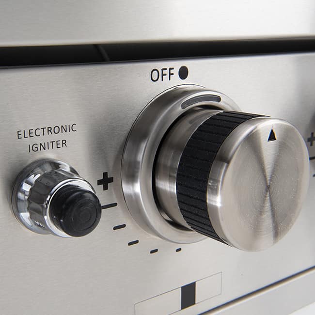 Euro Appliances 4 Burner Built In BBQ