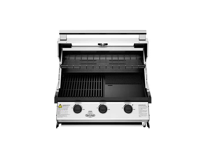 Beefeater 1200 Stainless Steel Series 3 burner Built-in BBQ - BBG1230SB