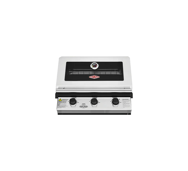 Beefeater 1200 Stainless Steel Series 3 burner Built-in BBQ - BBG1230SB