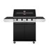 Beefeater 1200 Series 4 Burner Freestanding BBQ + Side Burner - Black