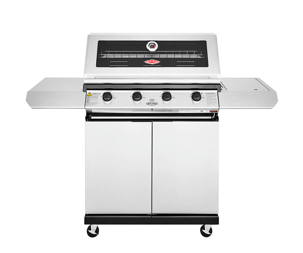 Beefeater 1200 Series Stainless Steel 4 Burner BBQ - BMG1241SB