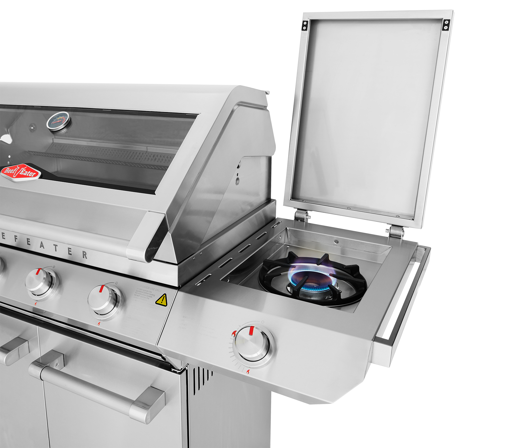 Beefeater 7000 Series Classic 4 Burner with Side Burner BBQ on Trolley