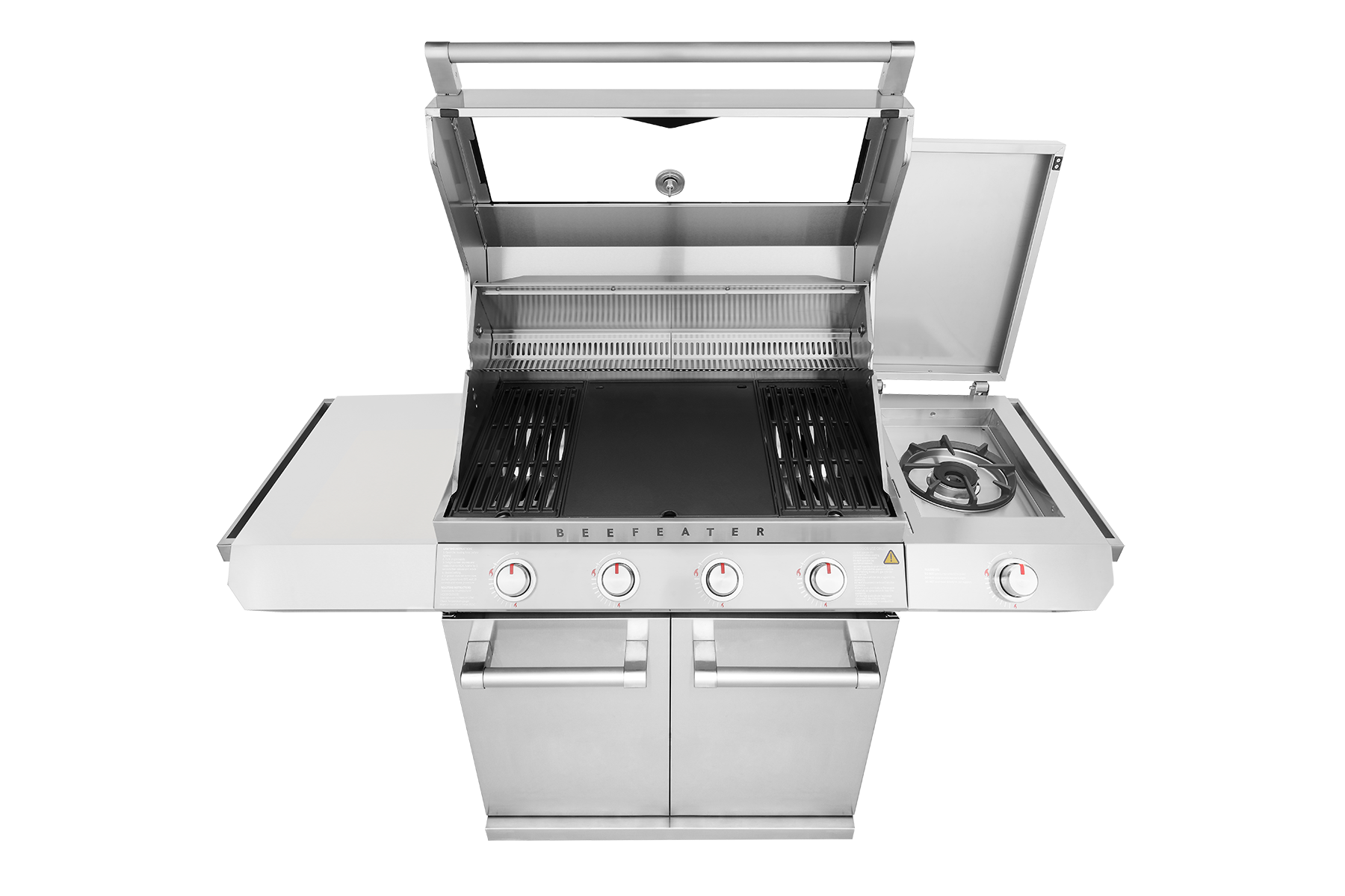 Beefeater 7000 Series Classic 4 Burner with Side Burner BBQ on Trolley