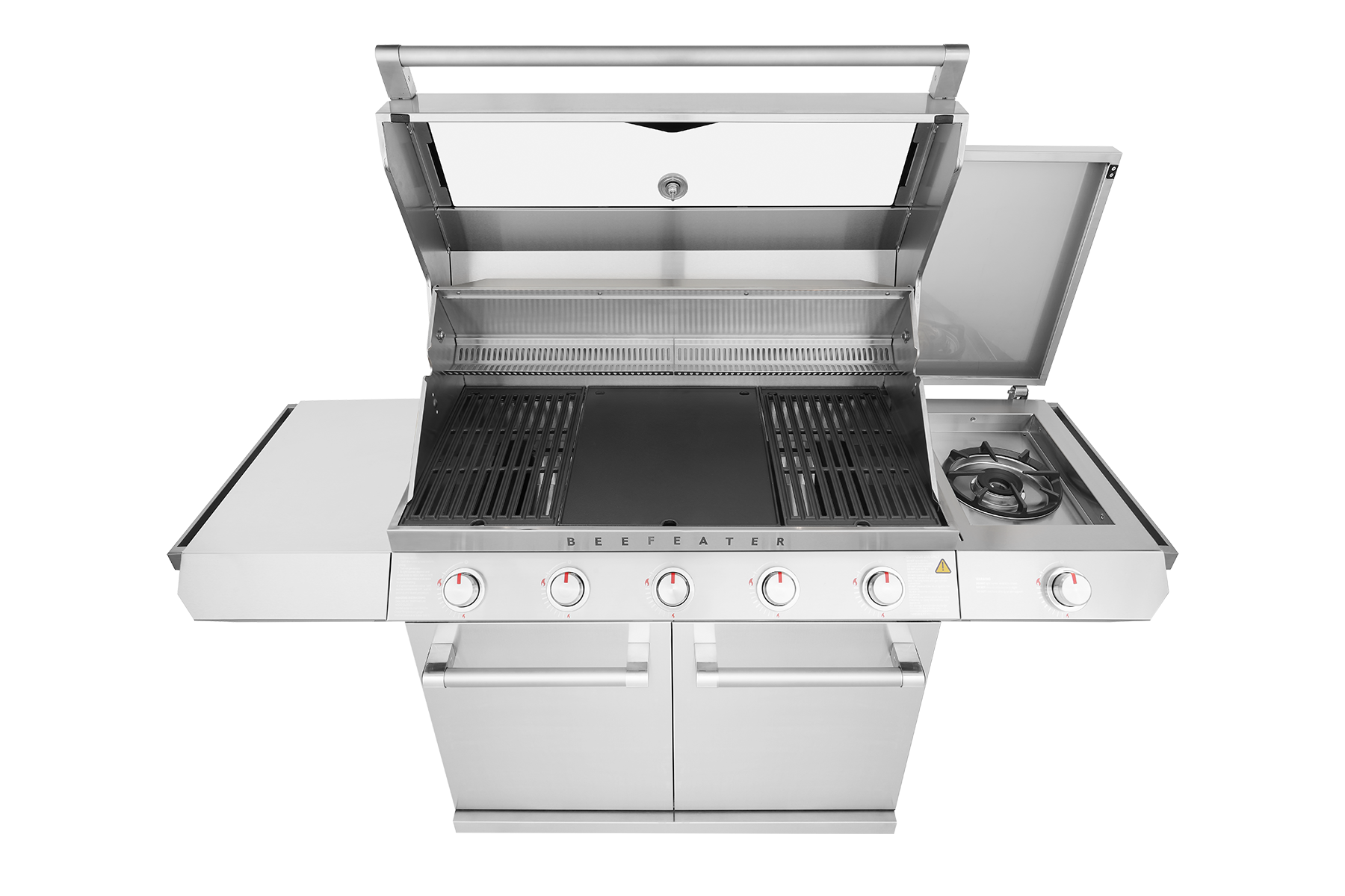 Beefeater 7000 Series Classic 5 Burner with Side Burner BBQ on Trolley
