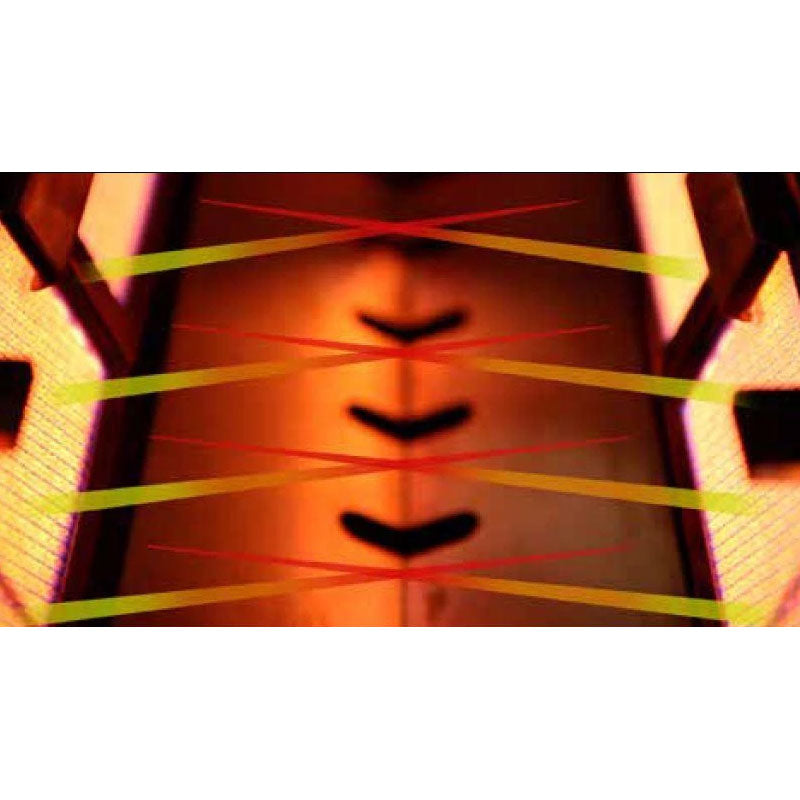 Heatstrip Crossray Inbuilt infrared burners BBQ cross burner