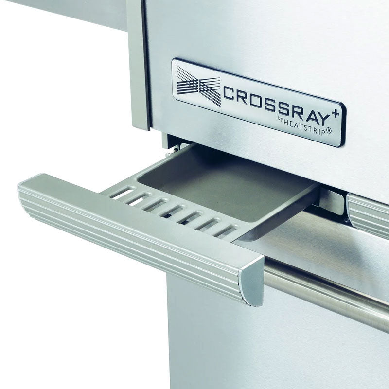 Heatstrip Crossray Inbuilt infrared burners BBQ drip tray