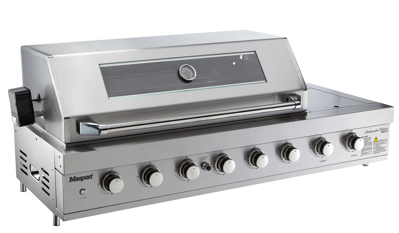 Masport Ambassador Deluxe Inbuilt MKII BBQ