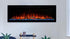 Modern Flames Spectrum Slimline Series - 74 Inch Inbuilt Electric Fireplace with Log Set - SPS-74B/AUS