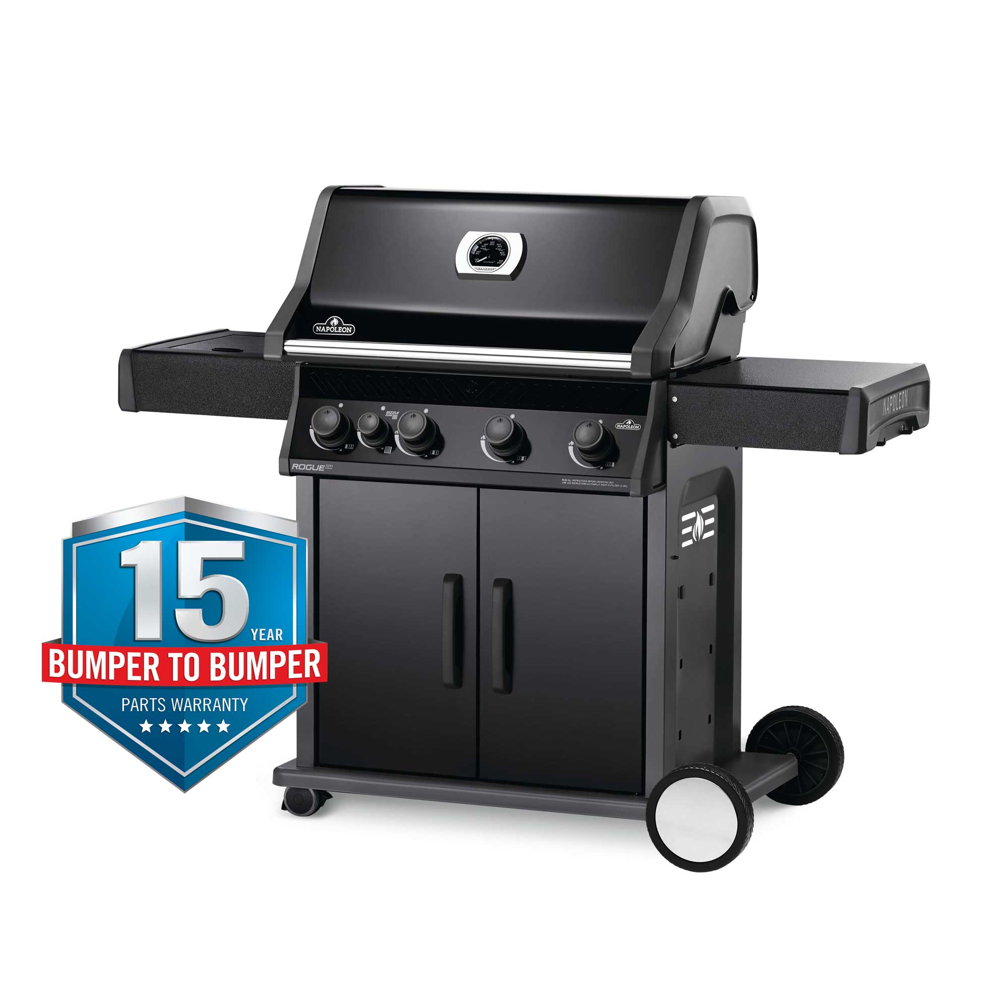Napoleon Rogue RXT 525 4 Burner BBQ with Side Burner - RXT525SBPK-1-AU