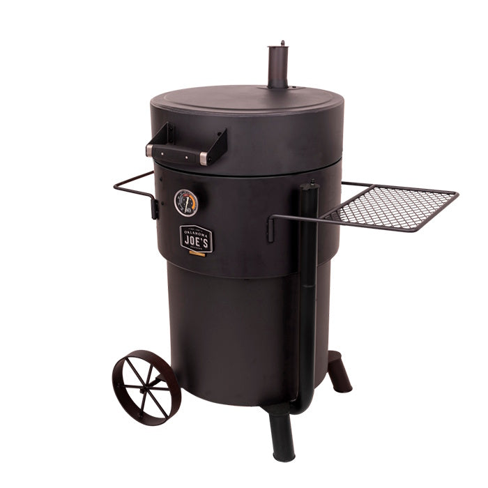Oklahoma Joes Bronco Pro Drum Smoker XL - Black