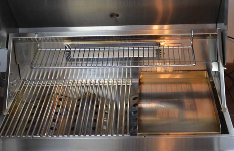 Capital 36 Inch Built-In Open Grill BBQ with Solid Flat Plate