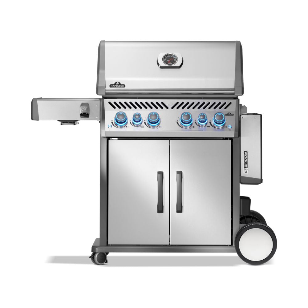 Napoleon Rogue Pro-S 525 SS 4 Burner BBQ with Infrared Sizzle Sideburner