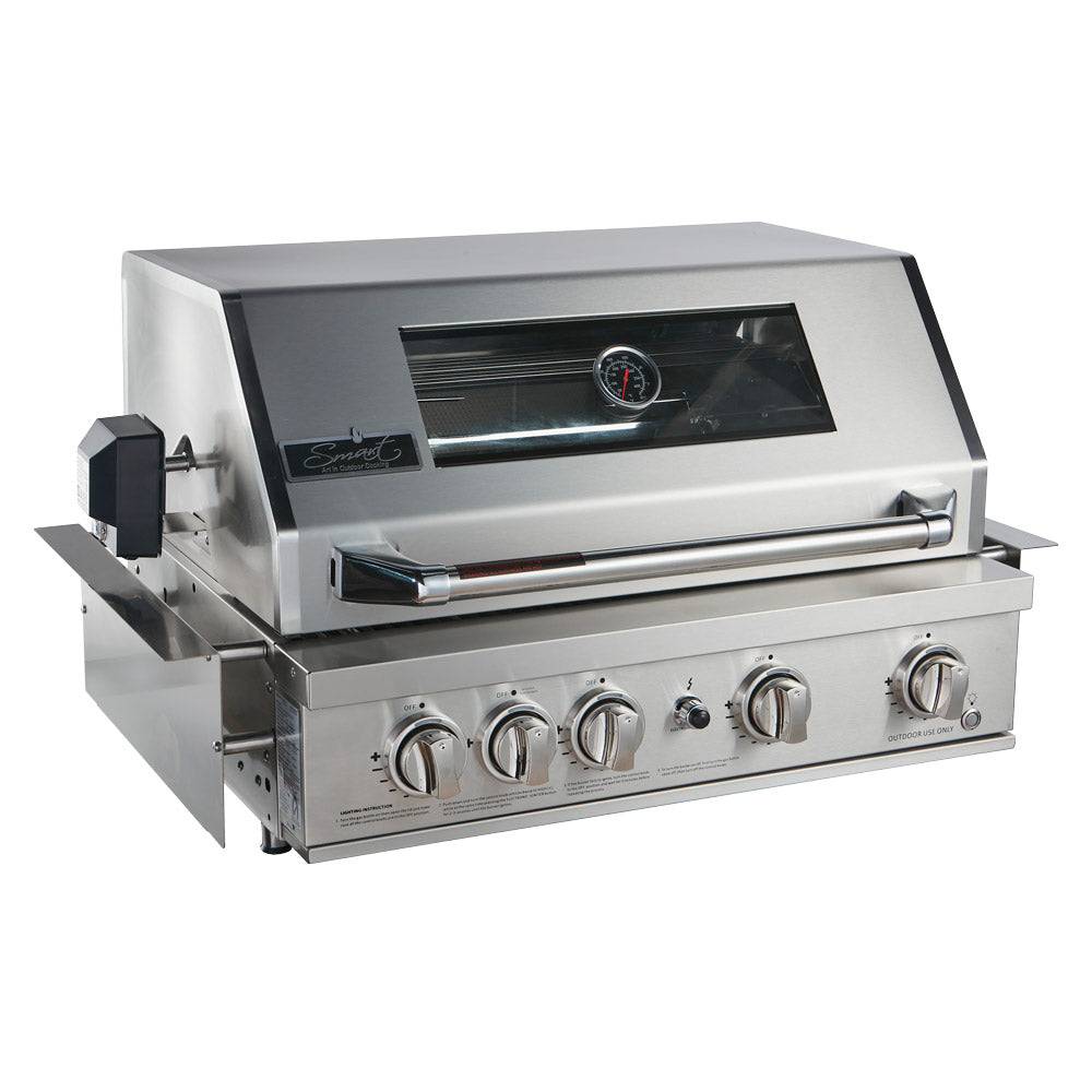 Smart Stainless Steel 4 Burner Built-In BBQ - 401WB-B