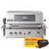 Smart Stainless Steel 4 Burner Built-In BBQ