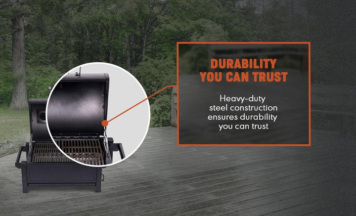 Oklahoma Joes Tabletop Rambler Charcoal Grill