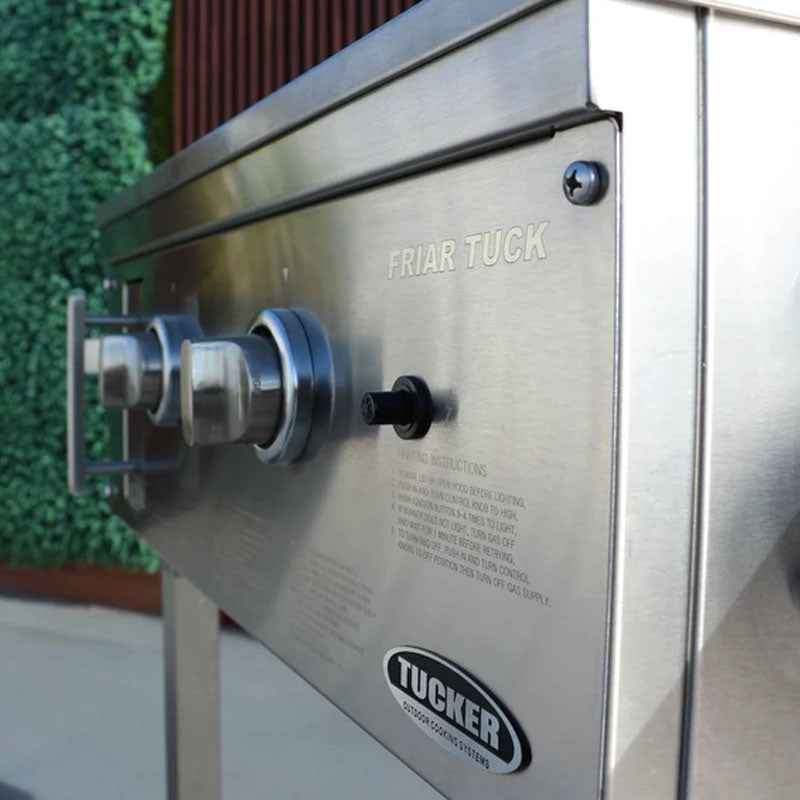 Tucker 2 Burner Friar Tuck Built In controls