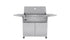 Tucker Charcoal Deluxe Pro BBQ on Cabinet with Roasting Hood