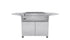 Tucker Charcoal Deluxe Pro BBQ on Cabinet with Roasting Hood