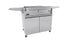 Tucker Charcoal Deluxe Pro BBQ on Cabinet with Hinged Lid