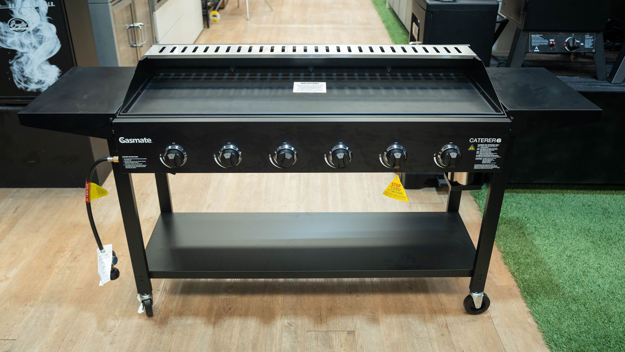 Gasmate Caterer 6 Burner Flat Top BBQ