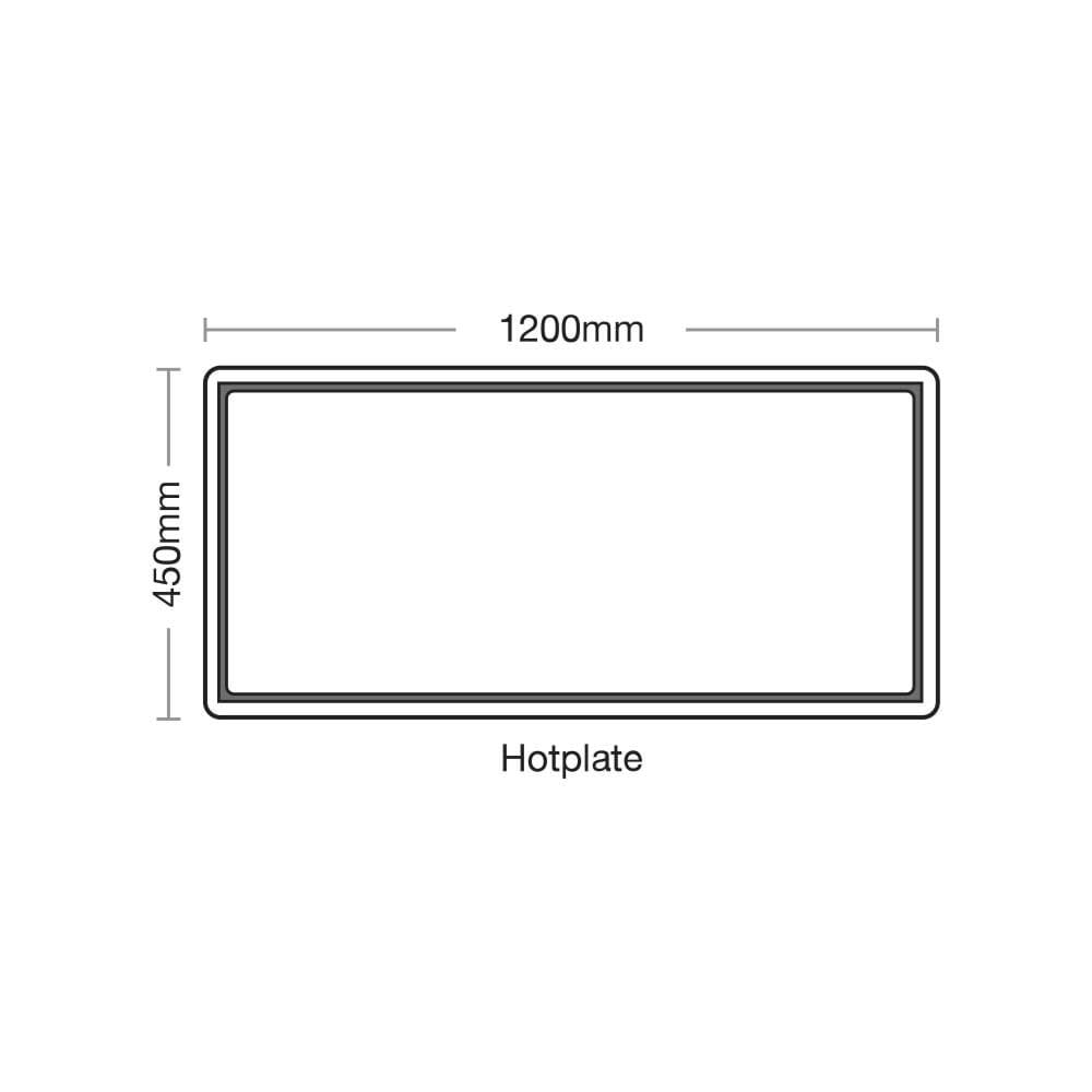 Gasmate Caterer 6 Burner Flat Top BBQ