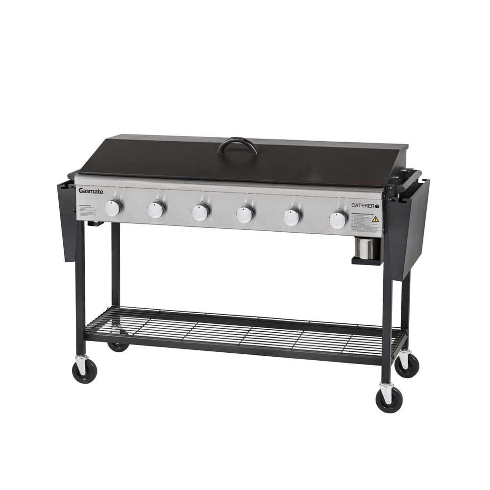 Gasmate Caterer 6 Burner Trolley BBQ