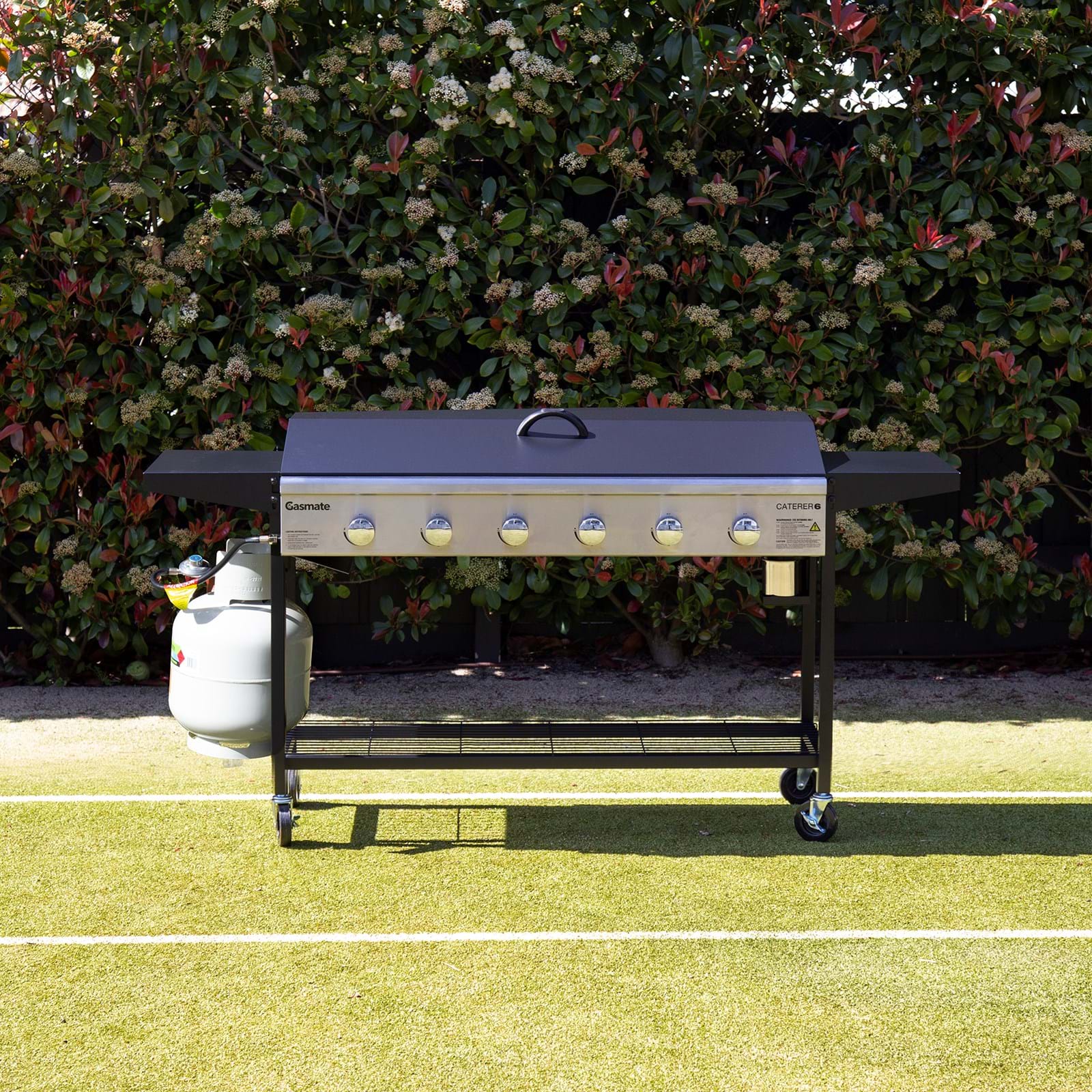 Gasmate Caterer 6 Burner Trolley BBQ