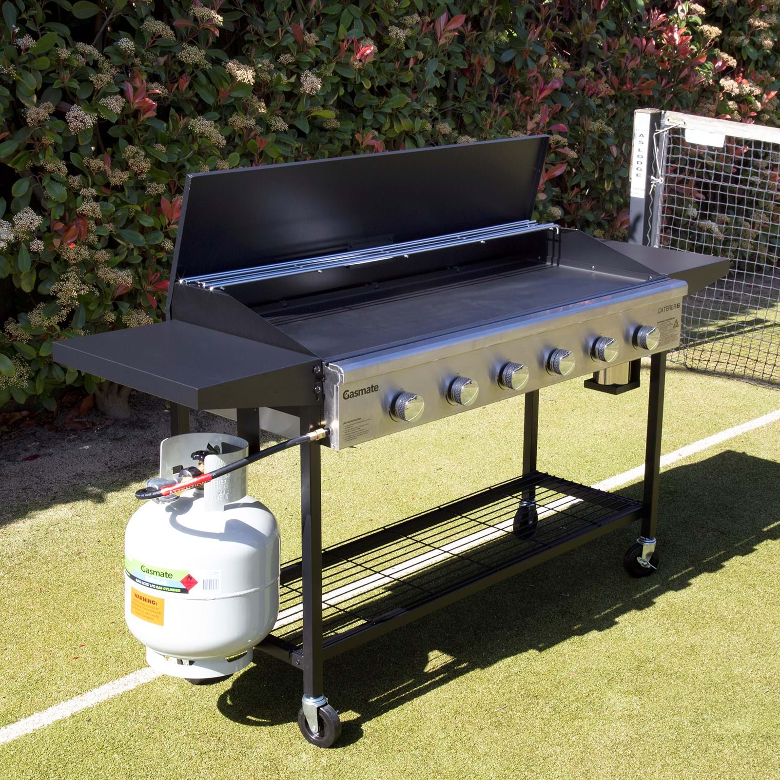 Gasmate Caterer 6 Burner Trolley BBQ