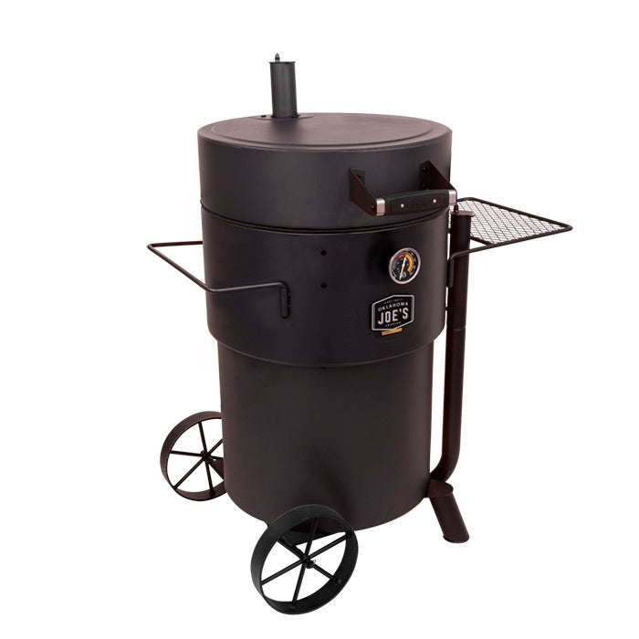 Oklahoma Joes Bronco Pro Drum Smoker XL - Black
