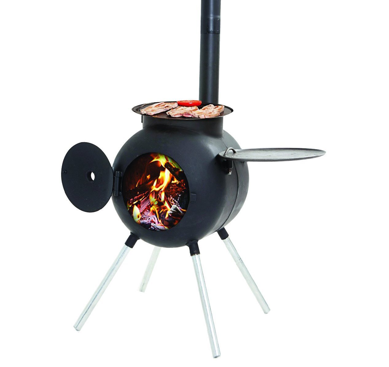 Ozpig Series 2 Portable Wood Fired BBQ Stove and Heater - OZP001-02