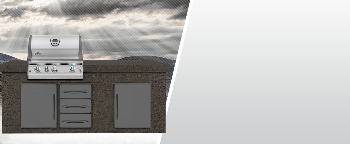 Napoleon LEX 485 Built In BBQ