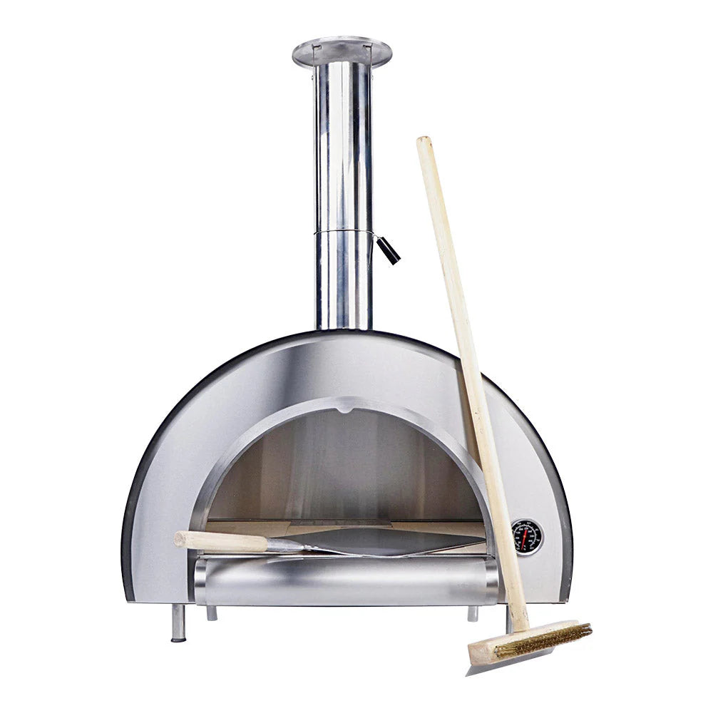Smart Stainless Steel Built-In Wood Fired Pizza Oven - PW01