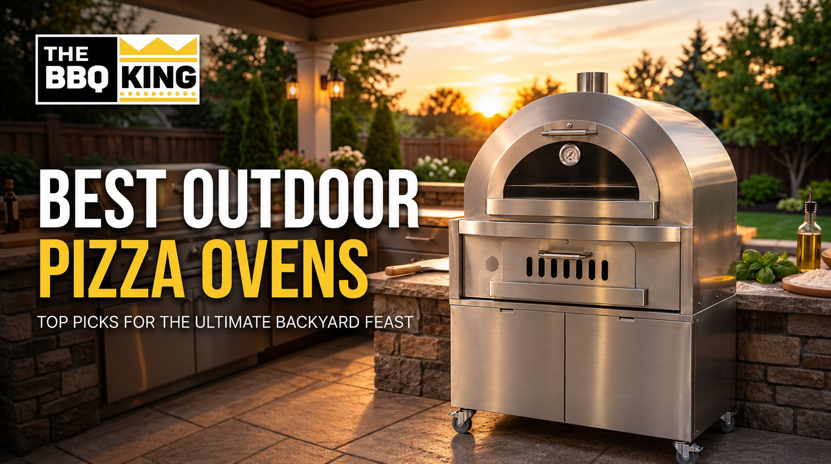 Top Outdoor Pizza Ovens for Perfect Homemade Pizza at the BBQKING