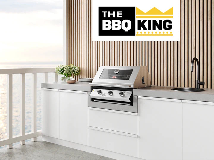 Outdoor BBQ Kitchen Packages range from the BBQ King