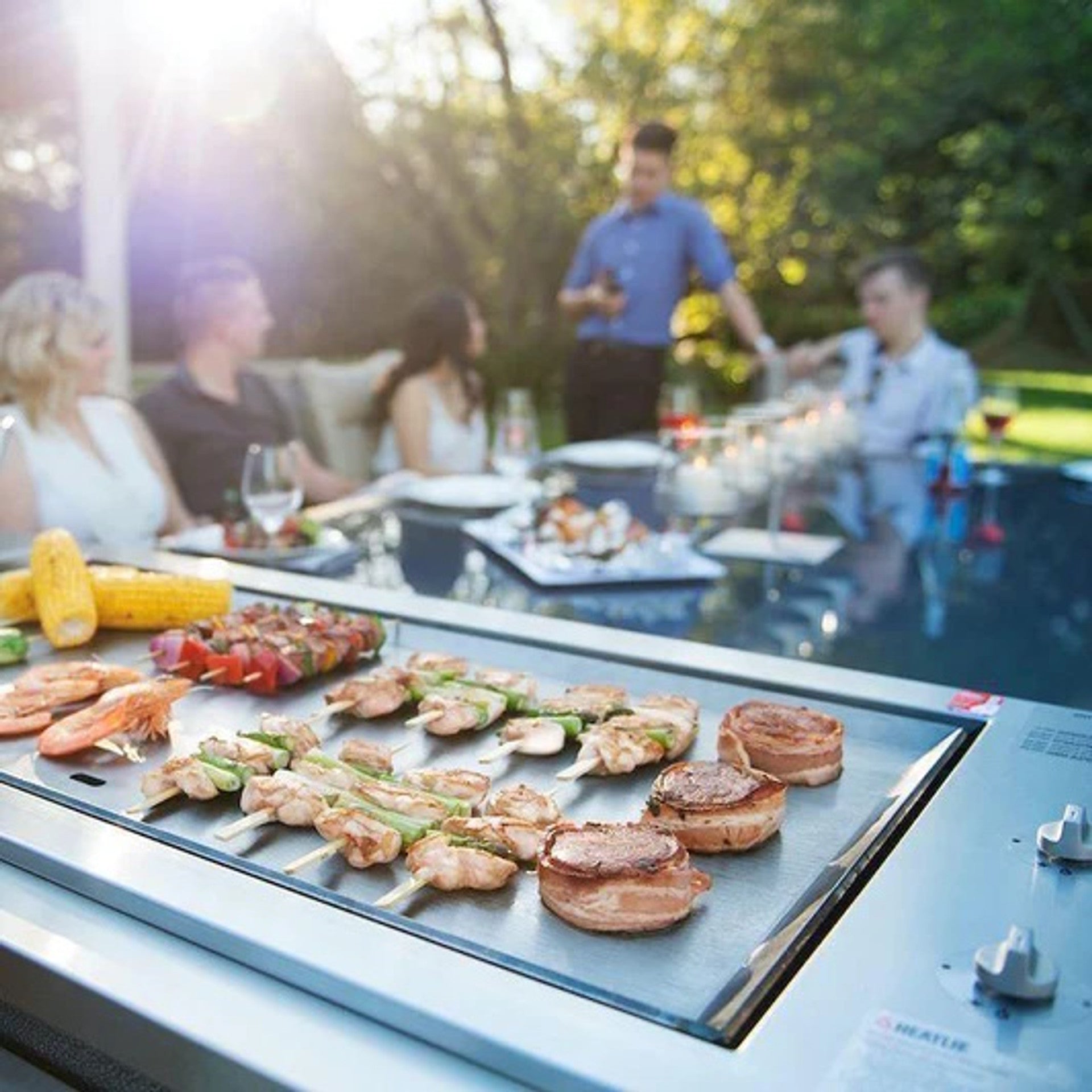 Designing an Outdoor Kitchen with an Island BBQ
