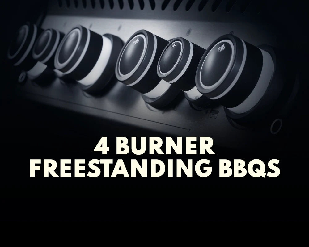 4 Burner Freestanding BBQ