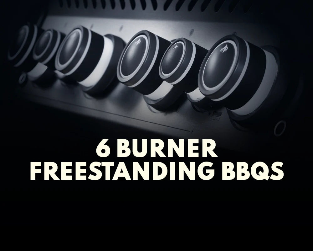 6 Burner Freestanding BBQ