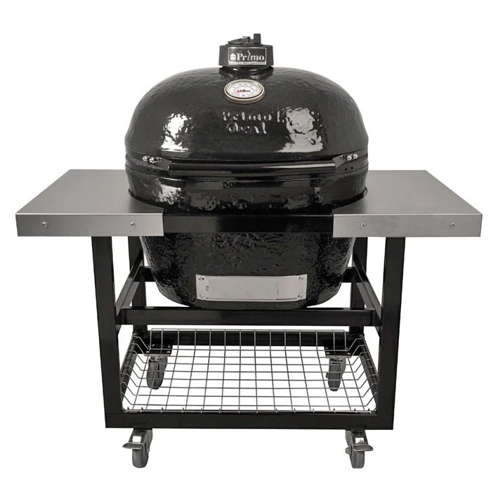 Primo Oval XX-Large All-In-One Charcoal Grill Bundle