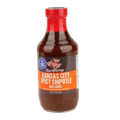Three Little Pigs Spicy Chipotle BBQ Sauce